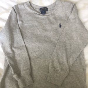 Long sleeve polo pullover